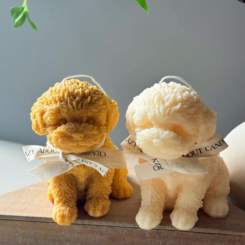 Puppy Love: Large Candle for Dog Lovers